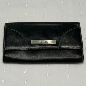 Buxton Genuine Leather Wallet\Card Holder Black